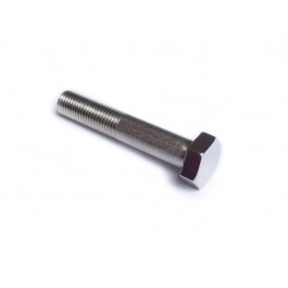 Hex bolt M8 x 1 x 45 for seat spring / muffler - polished SSt