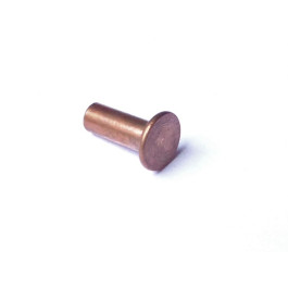 Rivet for brake lining 4 x 10 mm - half hollow