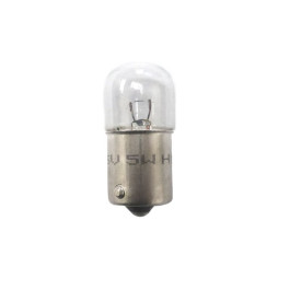 Light bulb 12V 5W for license plate - BA15s