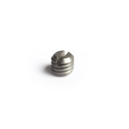 Oil channel screw plug