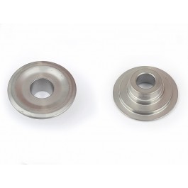 Spring cap top side for grooved lock key - 2 grooves (for rotating valve)