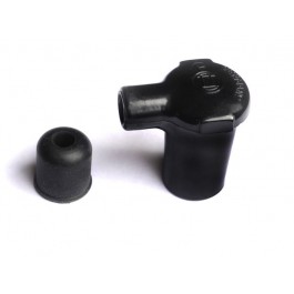 Spark plug cap, Bosch - black - 0 KΩ