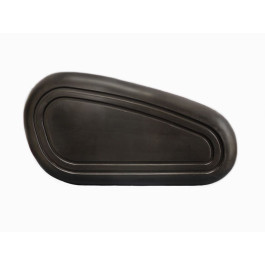 Knee pad rubber on fuel tank, left side - R26, R27