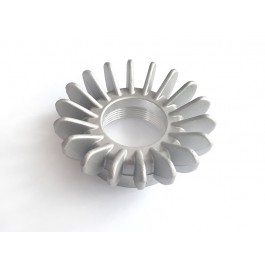 Exhaust finned nut R24 - R27 (/5 exhaust nut)