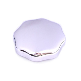 Cap screw, polished aluminum