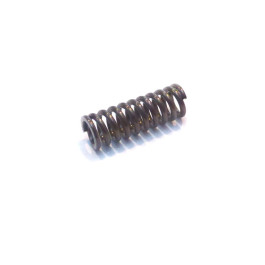 Spring for steering damper adjusting screw