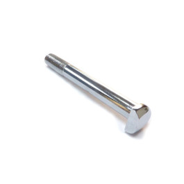 Bolt for handlebar riser, flathead, chrome
