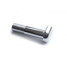 Clamping screw handlebar, chrome