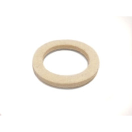 Felt ring for wheel hub cover