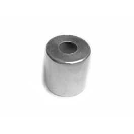 Spring cover, upper, Ø 66 mm R25 - polished aluminum