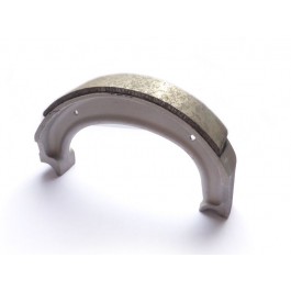 Brake shoe, rear, upper, incl. glued brake lining
