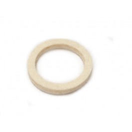 Felt ring in left side wheel hub