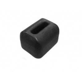 Rubber bumper for centerstand & kick starter stop