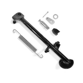 Side stand, self-folding, complete - USA, for M14x1.5 pivot hole