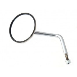 Rearview mirror, LH side, chrome, M8 x 1.25 RH, for high model handlebar