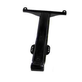 Seat carrier for driver's seat, including Z-bracket and silent block