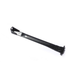 Battery strap, metal, base coated black, rear (short)