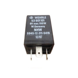 Relay for blinker 6V Wehrle, 31 = (-), 49 = (+), 49A = switch