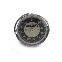 Speedometer VDO 20-200 km/h, W=0.77, final drive 27:8