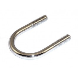Attachment bow, lower,  for safety bar - chrome
