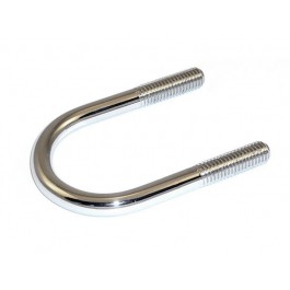 Attachment bow, upper,  for safety bar - chrome