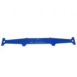 Spoke fitting gauge (R25, R51 - R68 half hub)