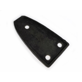 Rubber pad for fender bracket
