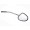 Rearview mirror, RH side, oval shape, mounted on headlamp bracket