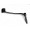 Foot brake lever with bearing bolt