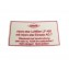 Sticker for air filter Knecht micro-star LP492