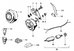 Horn & Front Brake Switch R50 - R69s - Salis Parts Salis Parts